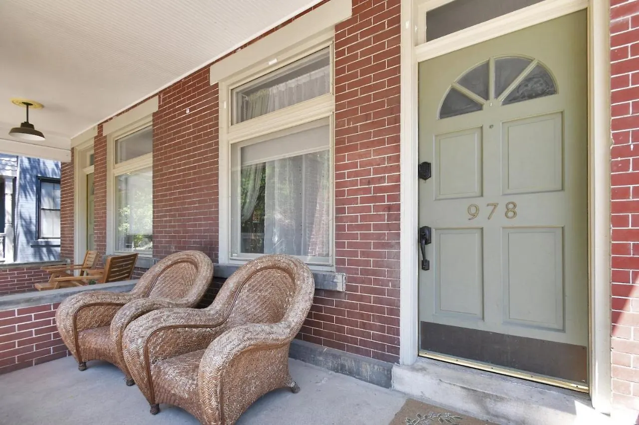 Modern Boho Stylish 1Br Near Dt On Historic Street Apartment Columbus United States
